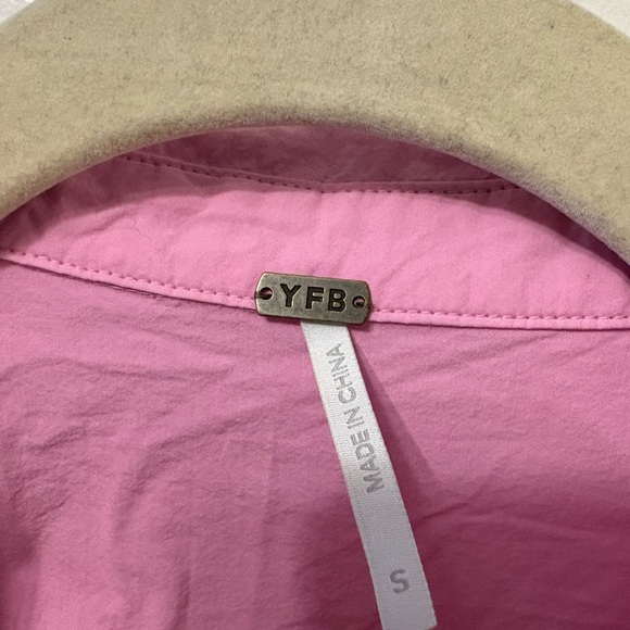 Young Fabulous & Broke Pink Button-Up Dress - Picture 6 of 10